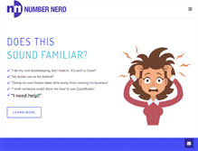 Tablet Screenshot of numbernerdllc.com